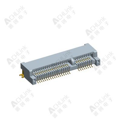 Mini PCI express 52pin socket 0.80 Pitch. H5.20mm. Dual-SMT Type.